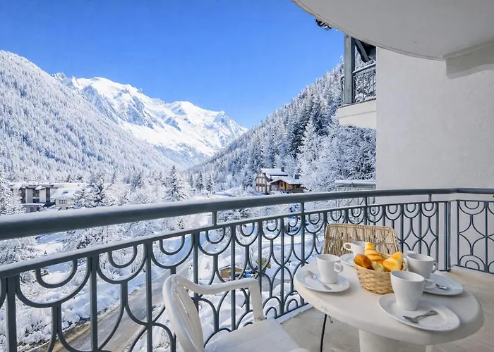 Apartament Mont Blanc View With Private Sauna - Cristal - Nant Blanc 14 - Happy *