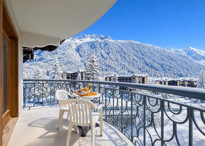 Mont Blanc View With Private Sauna - Cristal - Nant Blanc 14 - Happy Apartament Chamonix